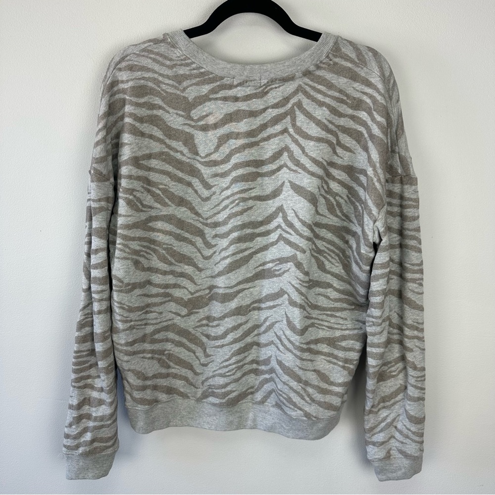 Rails Marlo Flocked Zebra Sweatshirt - image 4